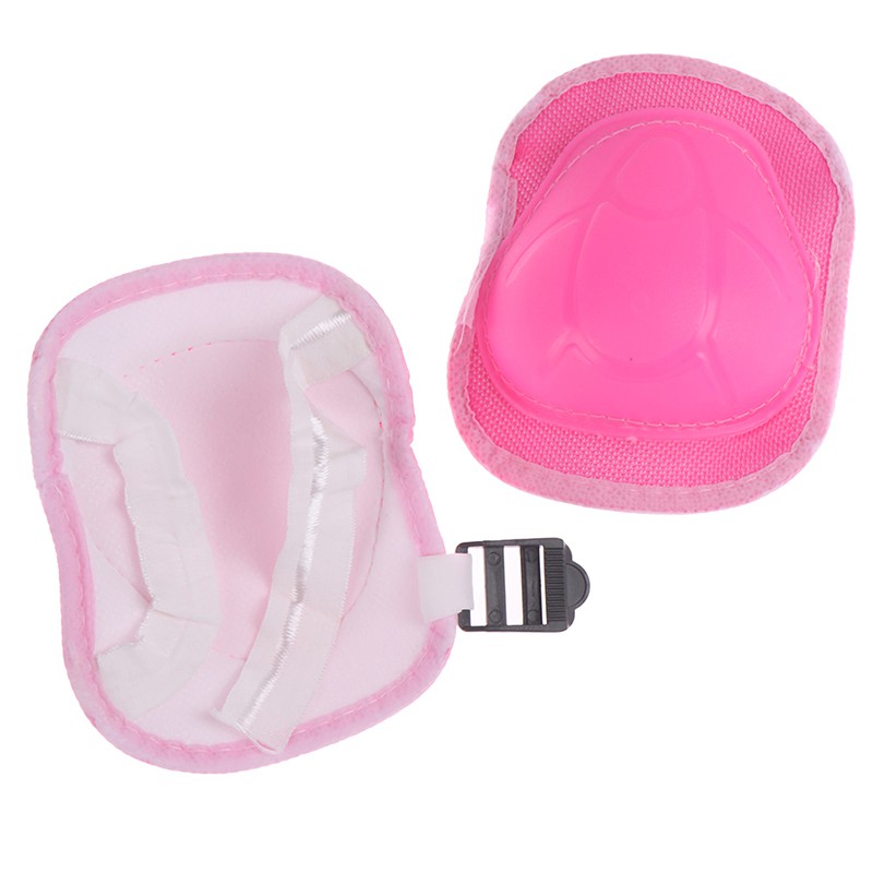 Set 6 Miếng Đệm Bảo Vệ Đầu Gối / Khuỷu Tay / Cổ Tay / Trượt Ván Dành Cho Trẻ Em