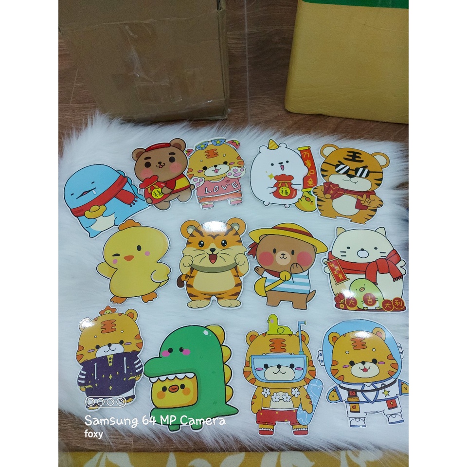 COMBO 10 BAO LI XI CHIBI TẾT 2022