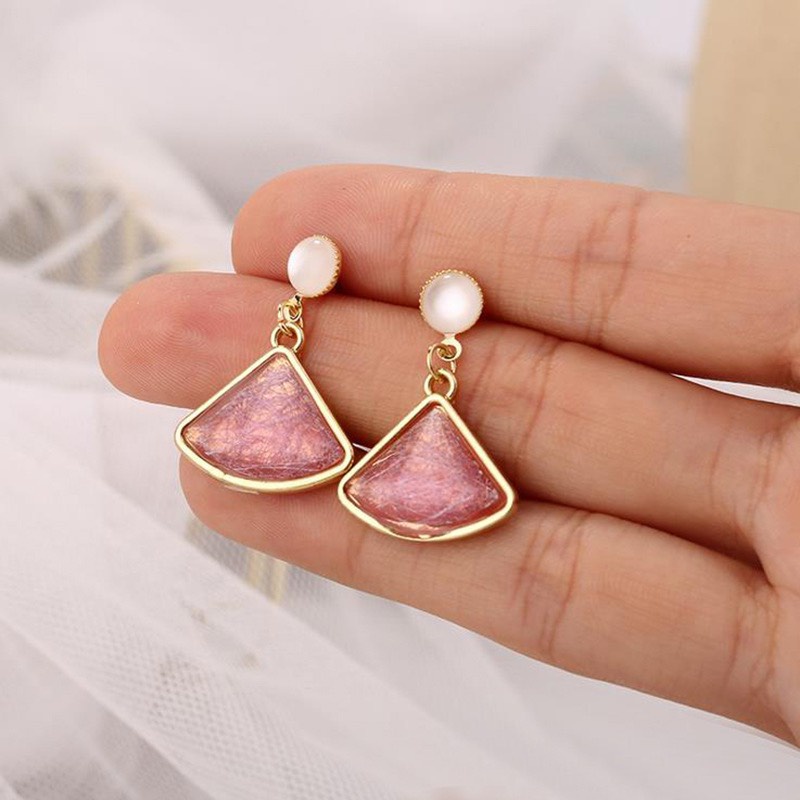 Bông Tai Nữ Bạc 925 Cá Tính Đính Đá Thương Hiệu Cao Cấp Mang Phong Cách Hàn Quốc ms0015