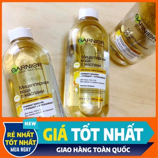 [XẢ HÀNG] Nước Tẩy Trang Garnier Nga 400ml đủ bill