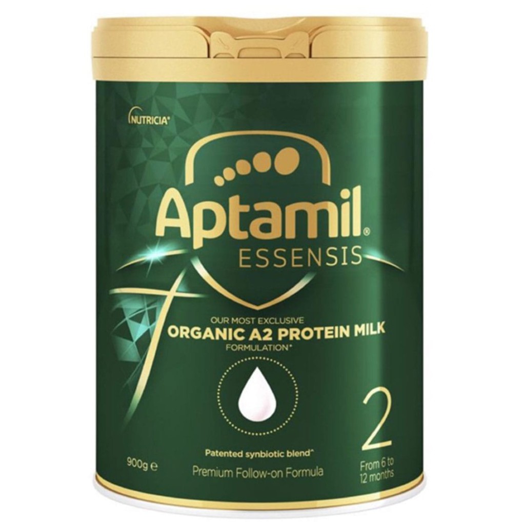 Sữa Hữu Cơ Aptamil Essensis Organic A2 Protein Milk Úc 900g