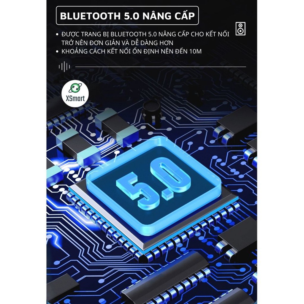 Loa vi tính bluetooth để bàn cho máy tính laptop pc MC S511 SUPER BASS có dải led, âm thanh vòm 3D, thiết kế siêu đẹp