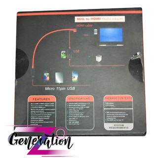 Cáp MHL Micro USB to HDMI cho điện thoại Androi