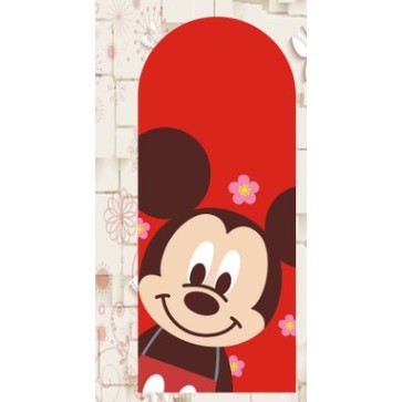 Cc & MaMa★1 Bao Lì Xì Năm Mới Màu Đỏ Hình Hello Kitty Mickey Minnie Dễ Thương Cho Bé 2021