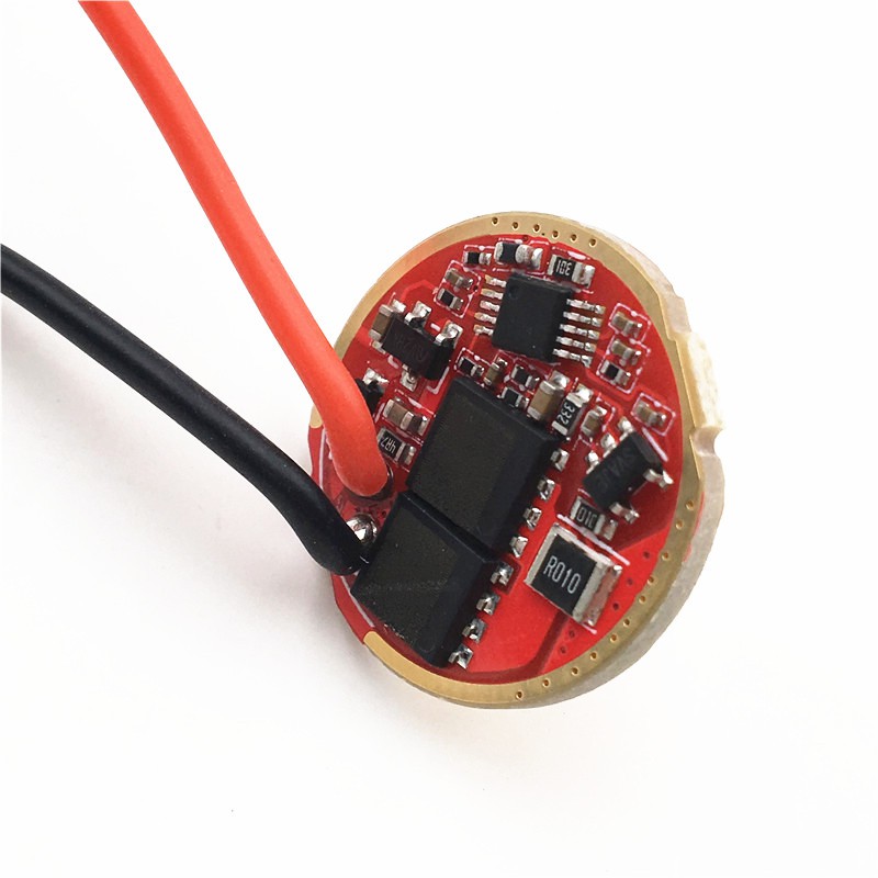 Mạch điều khiển / driver đèn pin 6A 20MM 4 mức sáng,  bảo vệ nhiệt  CREE XHP50 SST40