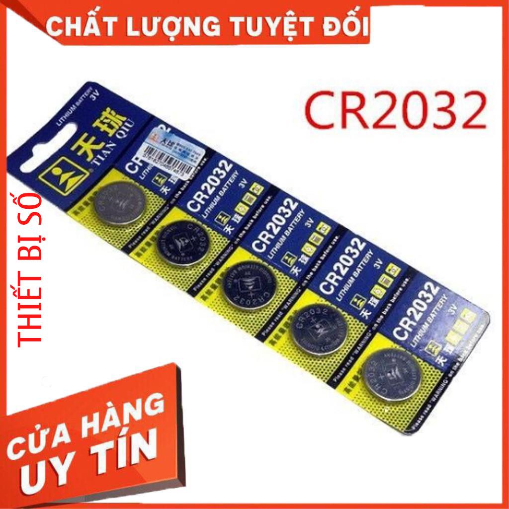 Freeship 50k VỈ 5 VIÊN Pin CR2032 lithium 3V -DC4207