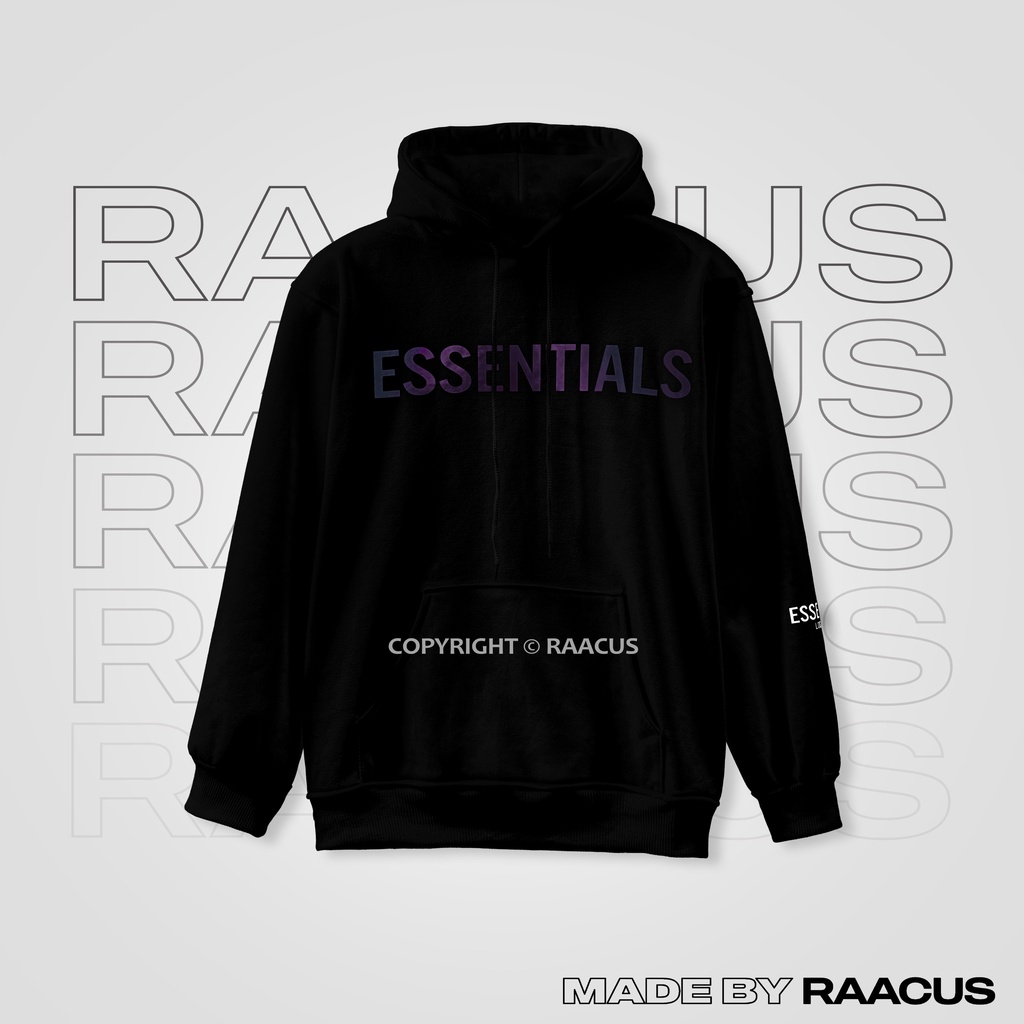 Áo khoác nỉ hoodie Essentials nam nữ nỉ bông siêu ấm, áo nỉ hoodie nam nữ unisex Raacusstore | BigBuy360 - bigbuy360.vn