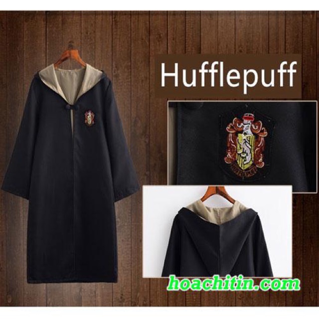 Trọn bộ đầy đủ Áo choàng Harry Potter NoBrandYesVải Kaki