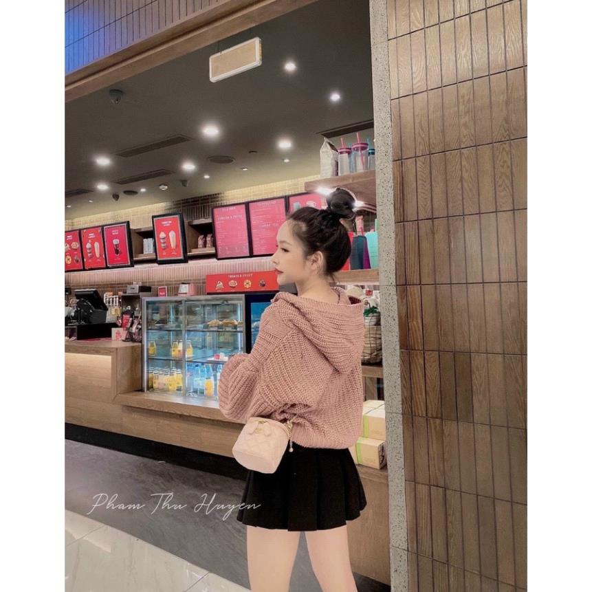 Áo khoác nữ mùa đông, áo khoác len nữ dây kéo chất cực đẹp form chuẩn dễ dàng phối đồ hàng cao cấp loại 1