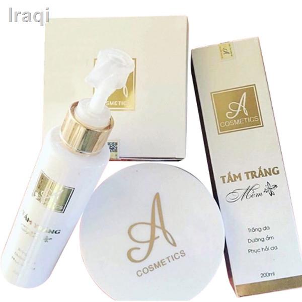 ❆Combo sữa tắm trắng và kem body mềm A Cosmetics giúp dưỡng trắng da toàn thân siêu trắng hiệu quả nhanh chóng thành phầ
