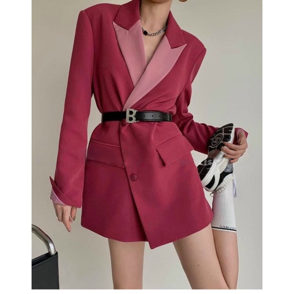 Set vest phối cổ đỉnh kout nhà Ashyley