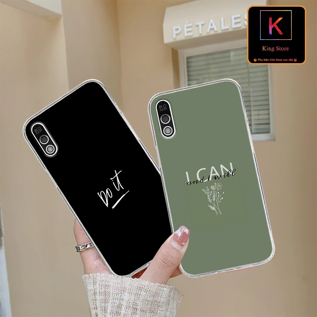 Ốp Lưng Vsmart Bee 3 - Vsmart Bee in hình WordLove - Chất liệu Silicon siêu bền