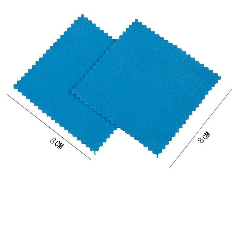 Bộ 10 khăn lau kính ống kính trang sức 8x8cm