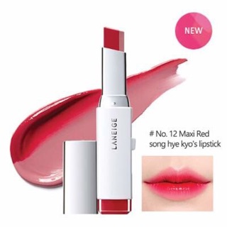 Laneige Two Tone Lip Bar màu 12 - Maxi Red