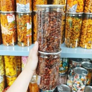 Hạt dưa lon 300g, giòn giòn, béo béo, hạt không tẩm màu, tốt cho sức khỏe, ăn vặt dịp Tết - NGUỒN ĂN VẶT GIÁ SỈ.