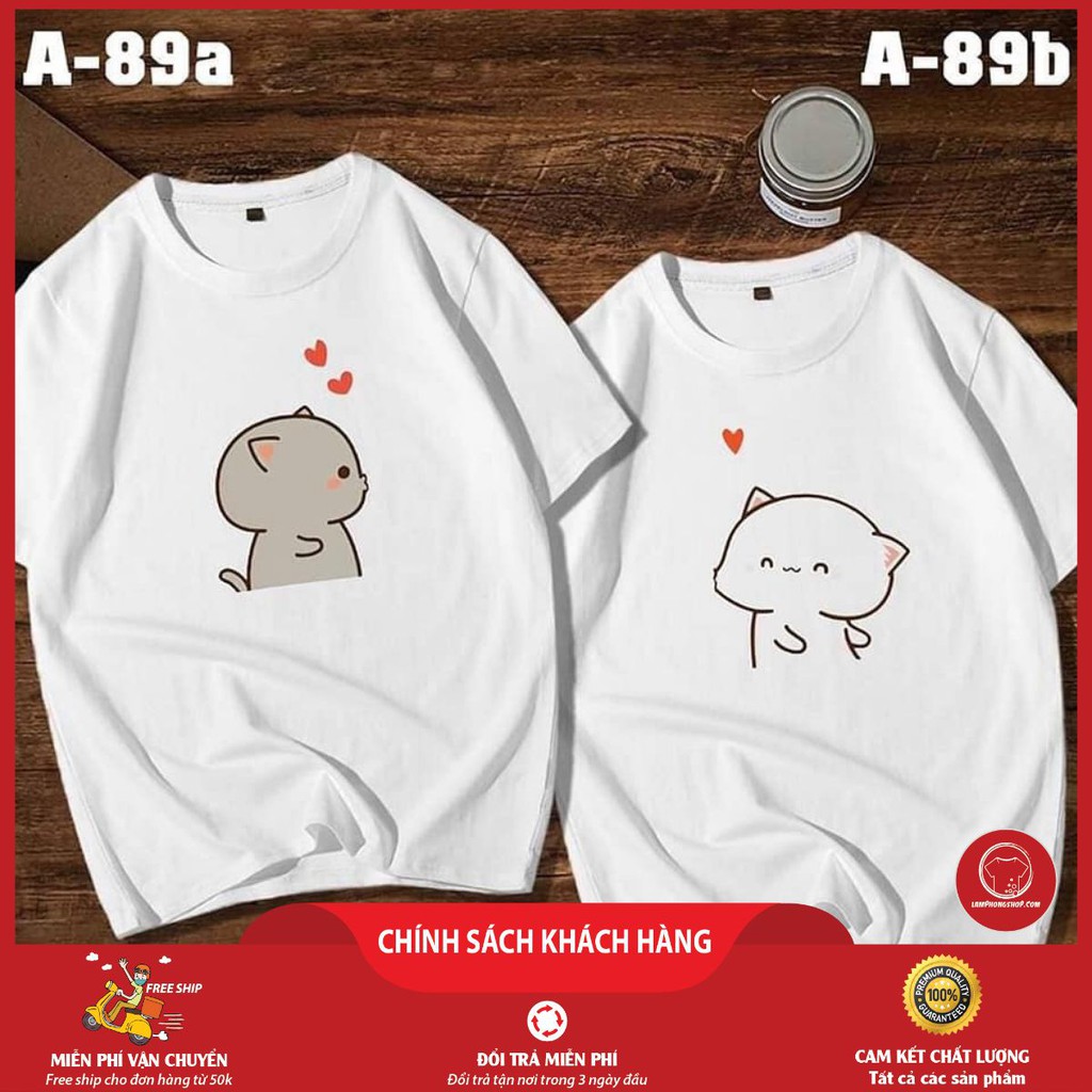 Áo Đôi Đẹp 2020 MS01 (Giá 1 Áo)