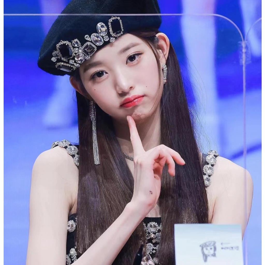 Mũ Beret Đính Đá Quý Phong Cách Công Chúa Vintage Thủ Công Zhang Yuanying