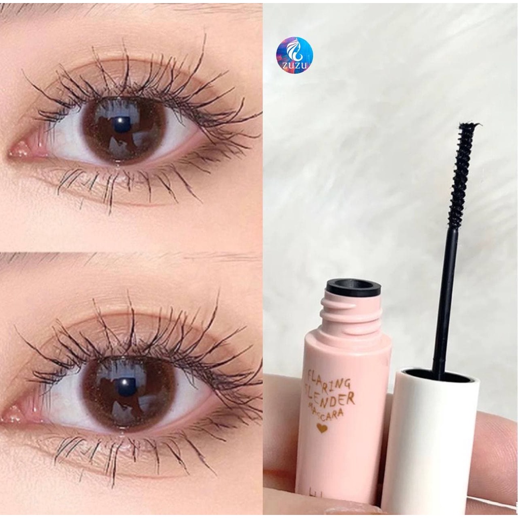 Mascara làm dày và dài mi tự nhiên chống nước chống mồ hôi lâu trôi zuzu cosmetic