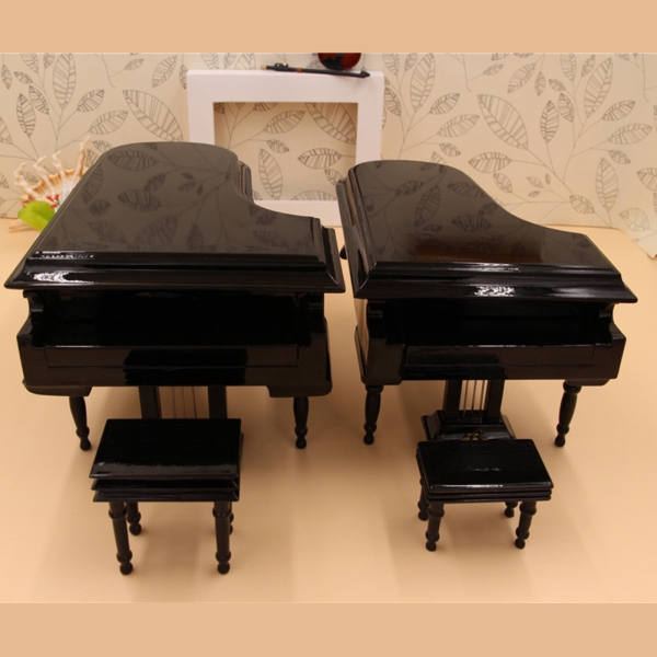 Mô hình đàn piano mini trang trí nội thất