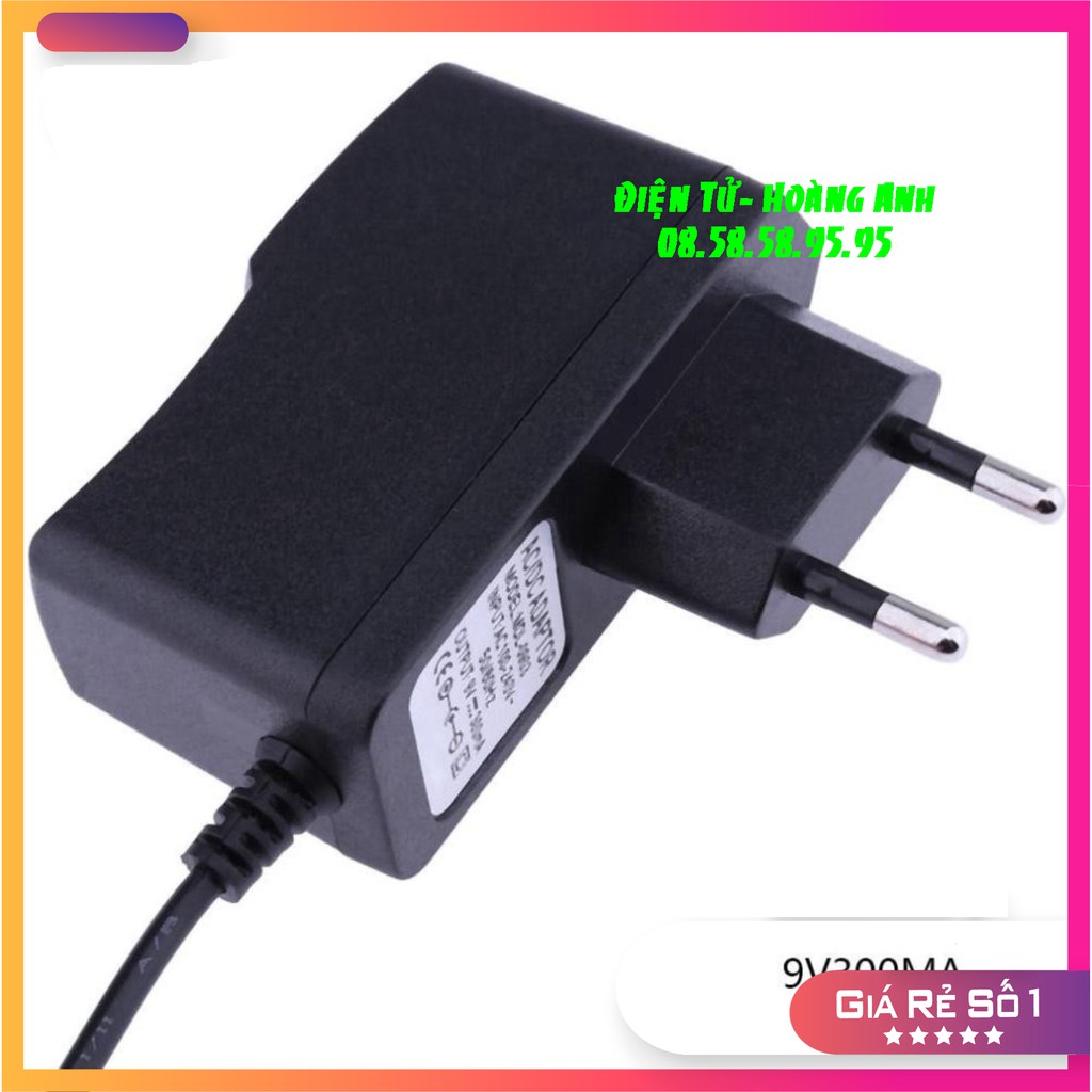 Adapter nguồn Sạc Loa Daile S8 - A061 -  9V - 0.6A-1A-2A-3A- AC sang DC 1.5mm-2.5mm-5.5mm chất lượng cao