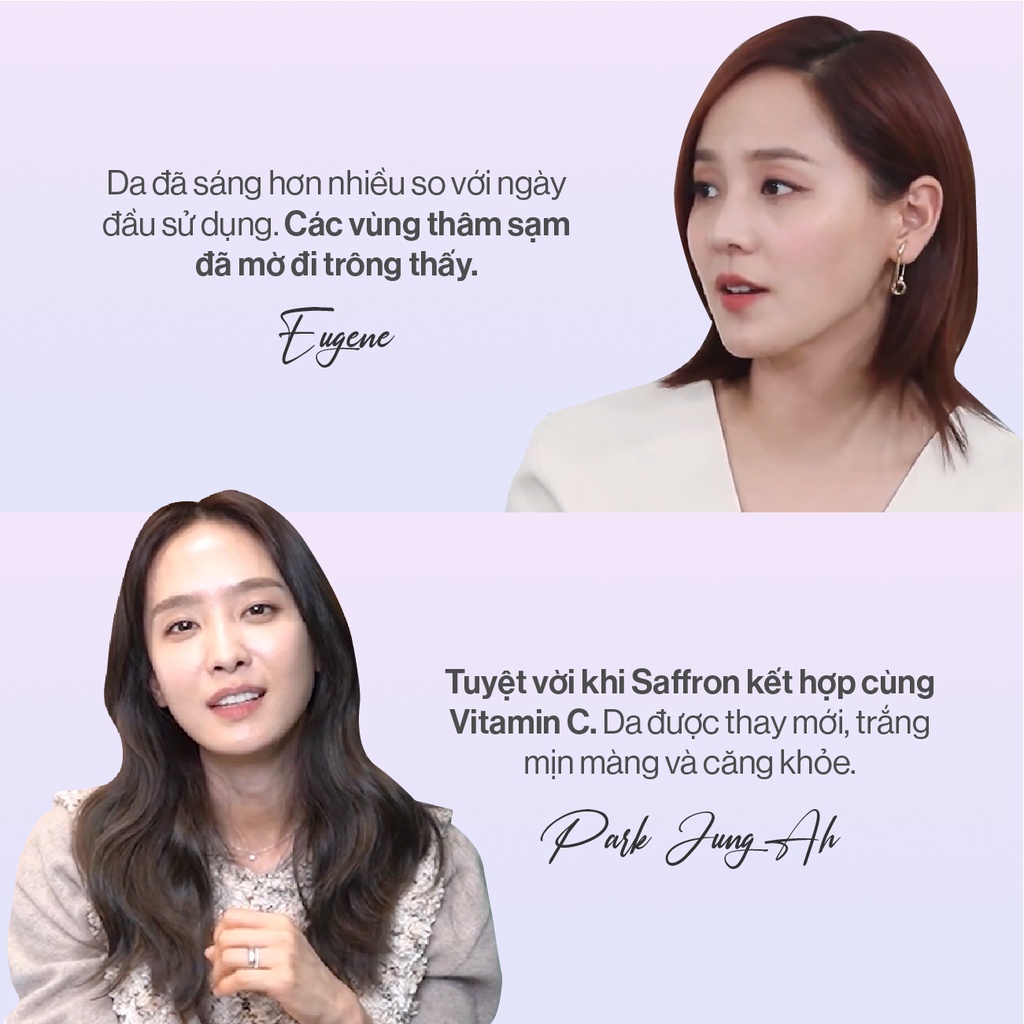 Tinh chất dưỡng trắng Gilaa Saffron Tone up Repair Serum 20ml