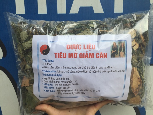 1 Liệu trình (3Kg) Tiêu mỡ giảm cân 100% thảo dược tự nhiên