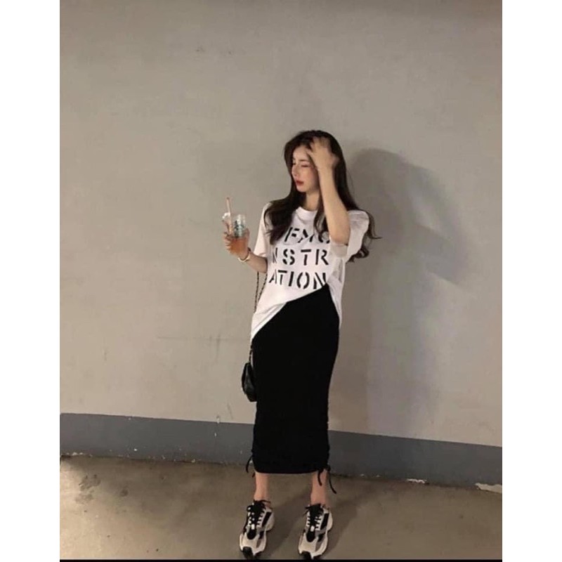 Set chân váy dây rút mặc được 2 kiểu ( Kèm ảnh thật ) | BigBuy360 - bigbuy360.vn