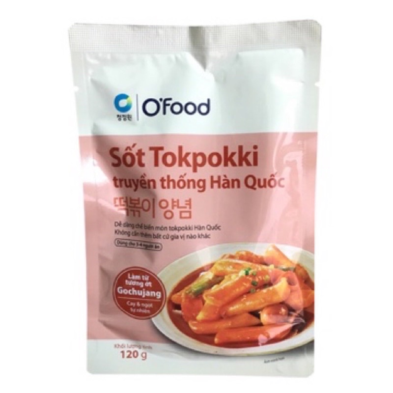 Sốt tokpokki truyền thống 120g