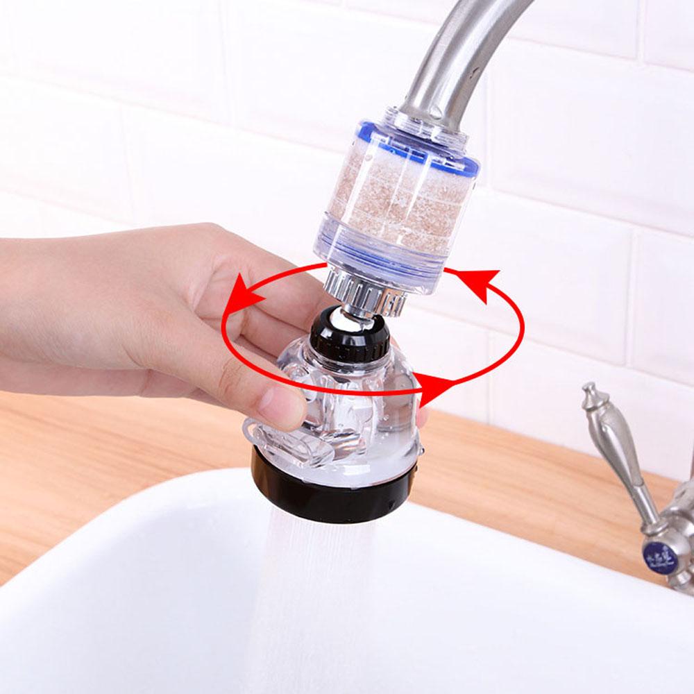 Vòi Nước 3 Chế Độ Lọc Nước Áp Suất Cao Chống Văng Xoay 360 Độ Cho Nhà Tắm