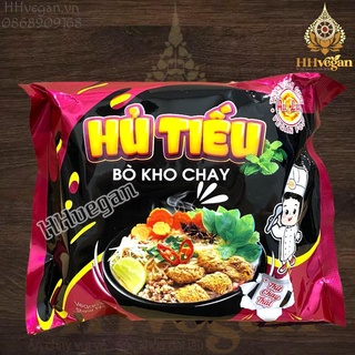Hủ tiếu bò kho chay Âu Lạc - 1 gói 87g - Sợi hủ tiếu dai ngon - Hủ tiếu thuần chay