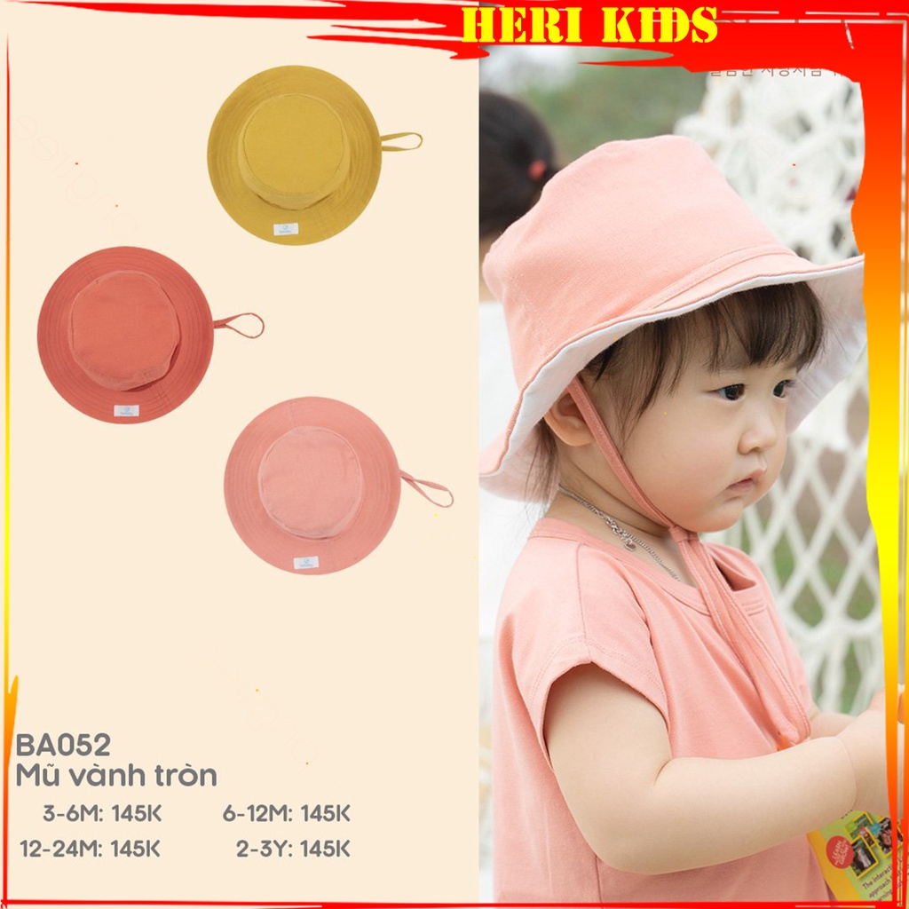 bubaby - mũ vành tròn 3m -3Y