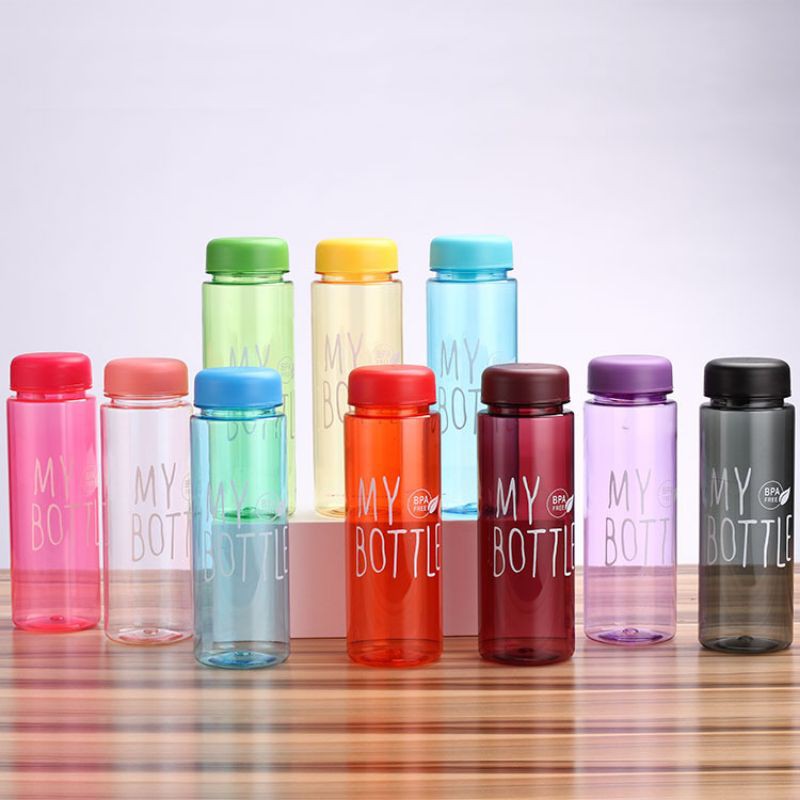 Bình nhựa hình tròn My Bottle 500ml (ko túi),,,
