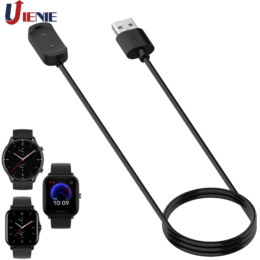 Cáp Sạc Dài 1m Cho Đồng Hồ Thông Minh Huami Amazfit Gtr 2 2e / Gts 2 mini / Bip U Pro