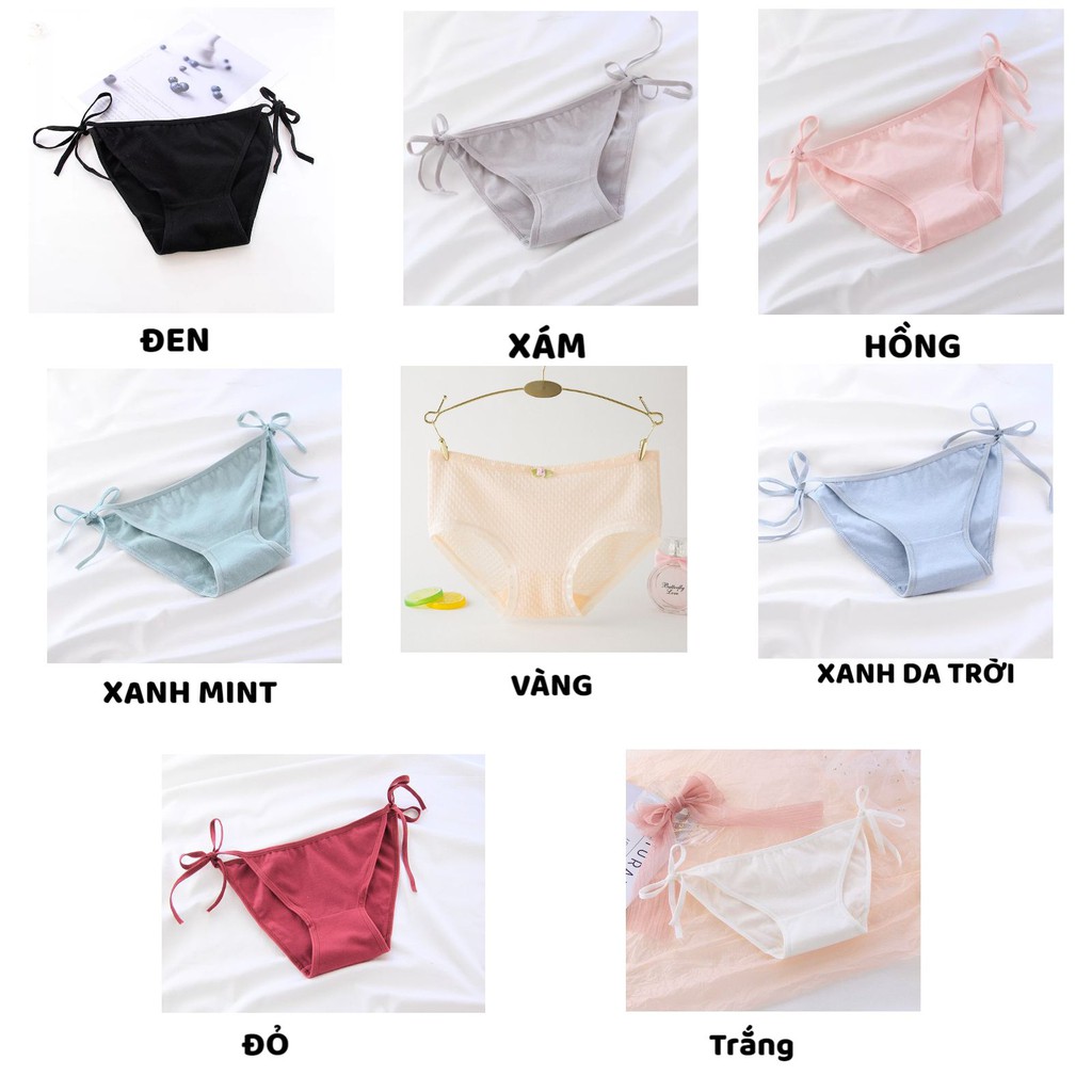 Quần Lót Nữ 👙FREESHIP👙 Quần Lót Nữ Cotton dây rút gợi cảm sexy - Quần Lót kháng khuẩn tôn dáng gợi cảm MẪU C008 | BigBuy360 - bigbuy360.vn