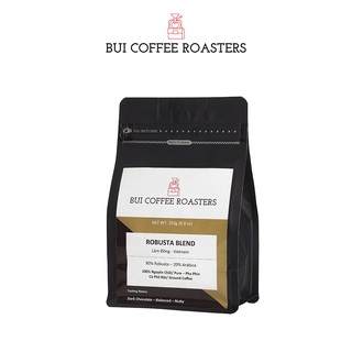Cà Phê Robusta Blend 250g (Dạng Bột Hoặc Nguyên Hạt)