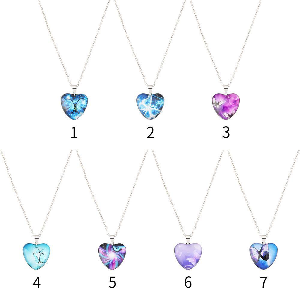 Vòng cổ Mặt Hình Trái Tim/Quả Đào Cho Nữ