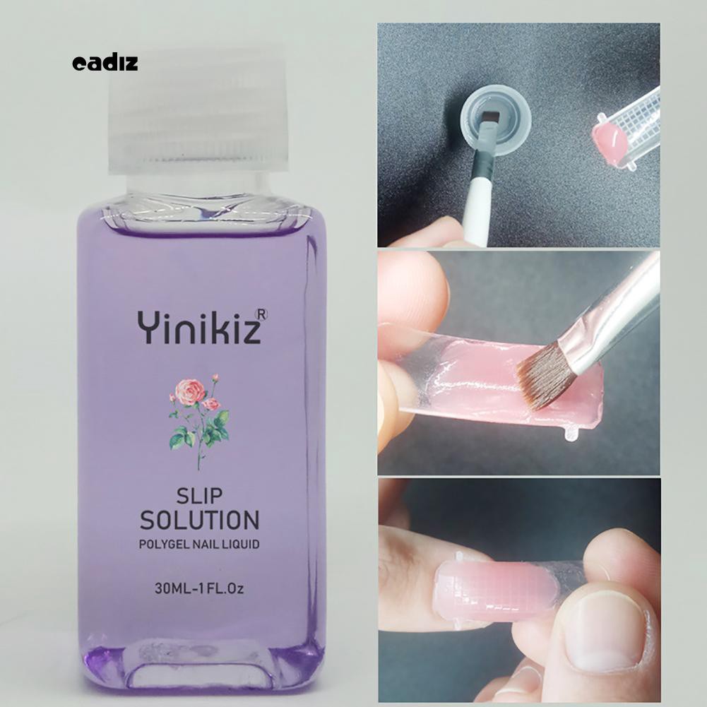 [Hàng mới về] Lọ gel poly sơn móng 30ml khô nhanh chóng tiện lợi