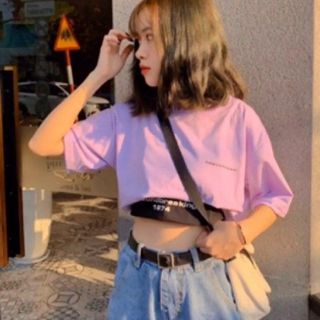 Áo Thun Croptop GROUNDBREAKING 1974 (Set 2 áo CROPTOP & BRA)