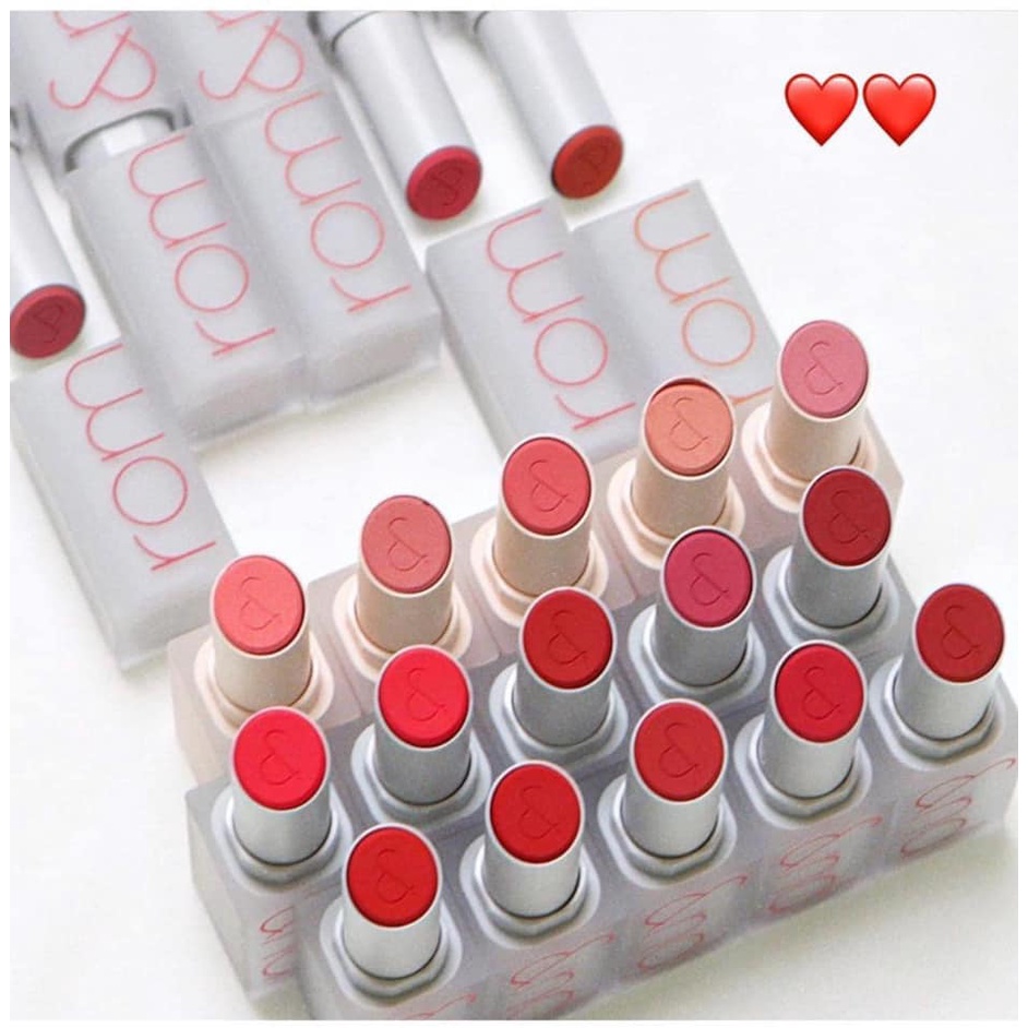 (CAM KẾT AUTH. TEM HIDDEN TAG) Son thỏi Romand New Zero Matte Lipstick