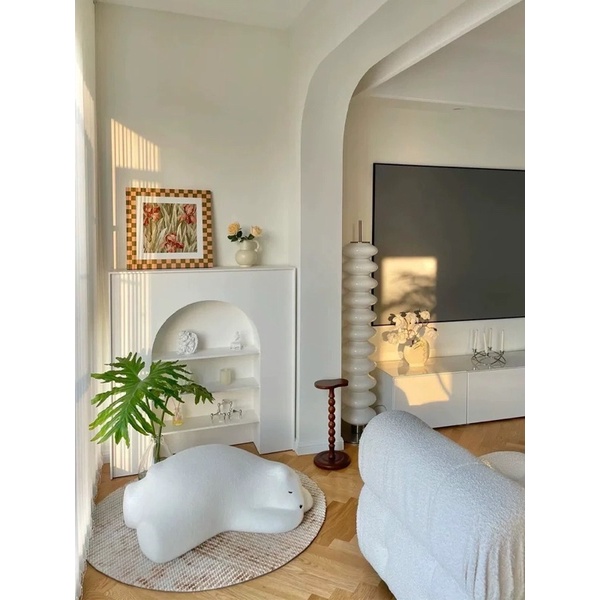 Ghế gấu tựa lưng Sleeping Bear - Ghế sofa thư giãn Bắc Âu