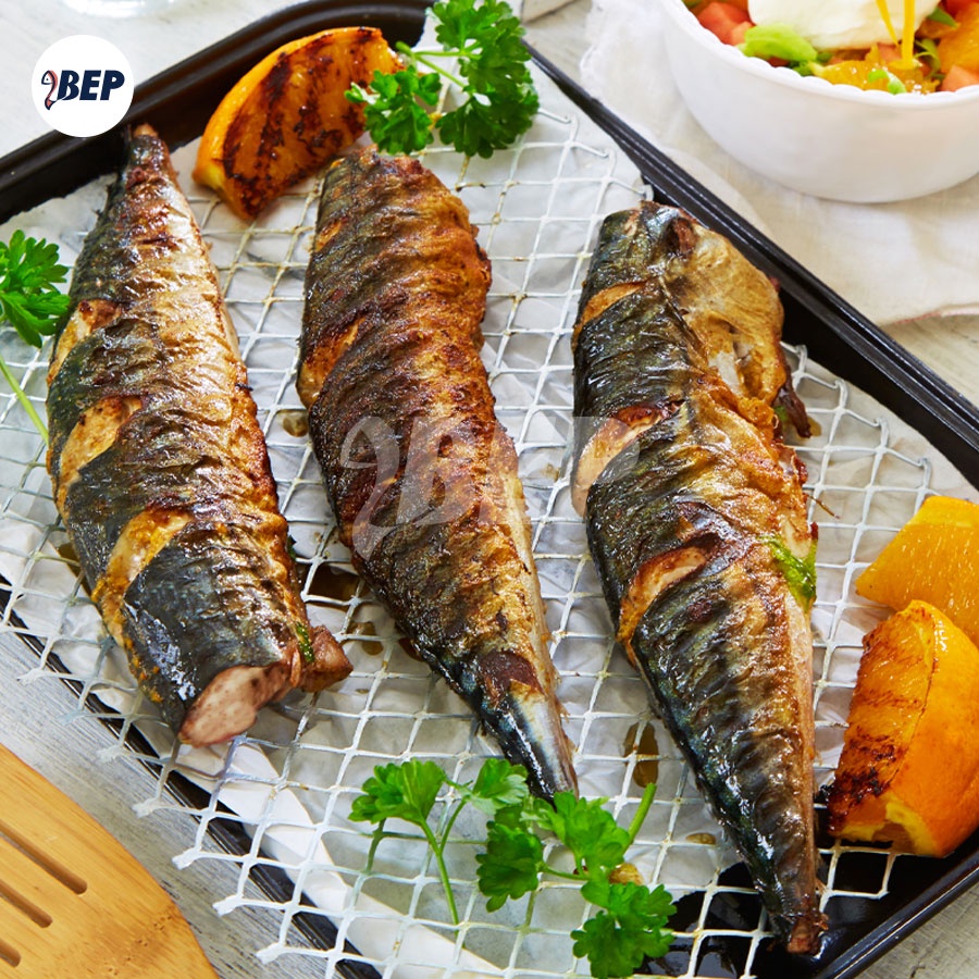 Cá saba Na Uy nguyên con Blue 500g