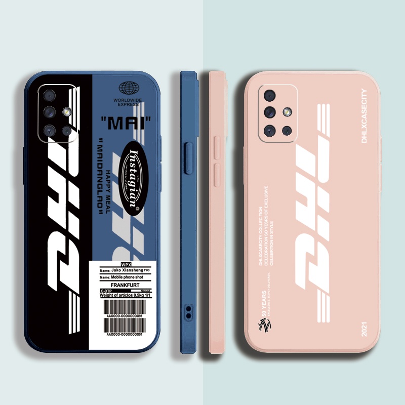 Ốp Điện Thoại Cạnh Vuông In Logo NASA Cho Samsung Galaxy A31 A32 4G A52 A72 5G A11 A51 A71 A10S A50 A30S A20S M42