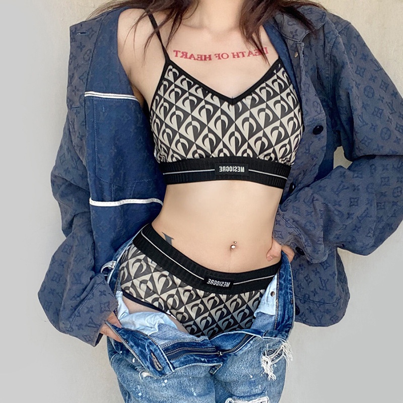 [Augustcloth] Set áo quần bra mặt trăng phong cách Hàn Quốc