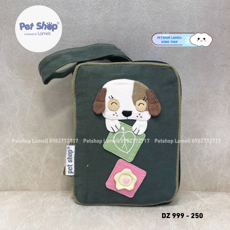 Bóp ví cầm tay nhiều ngăn PETSHOP chứa điện thoại, vật dụng - DZ 999