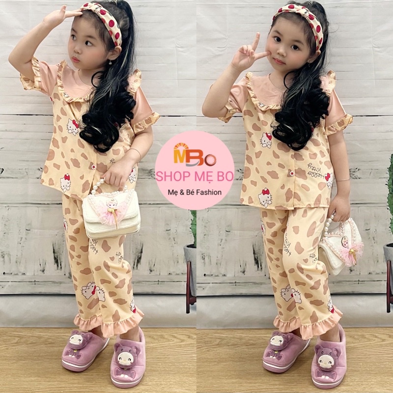 HOT TREND - ĐỒ BỘ PIJAMA BÉ GÁI BÉ TRAI dài tay thu đông