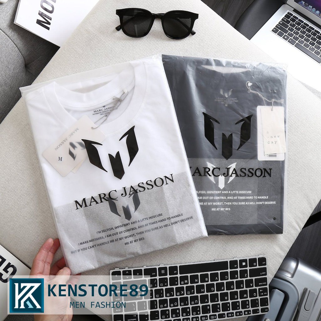 Áo thun nam cổ tròn SINGLE MARC cao cấp KENSTORE89 ATP097