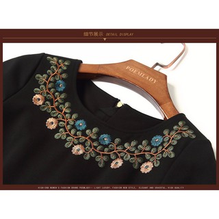 ĐẦM XOÈ THÊU HOA - DX988
