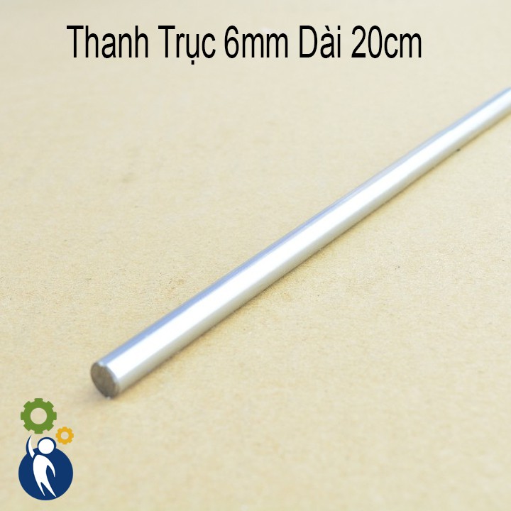 Thanh Trục 6mm Dài 20cm