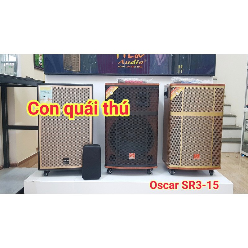 Loa kéo karaoke công suất lớn Oscar SR3-15 _ Nhật Việt official jbl jbz