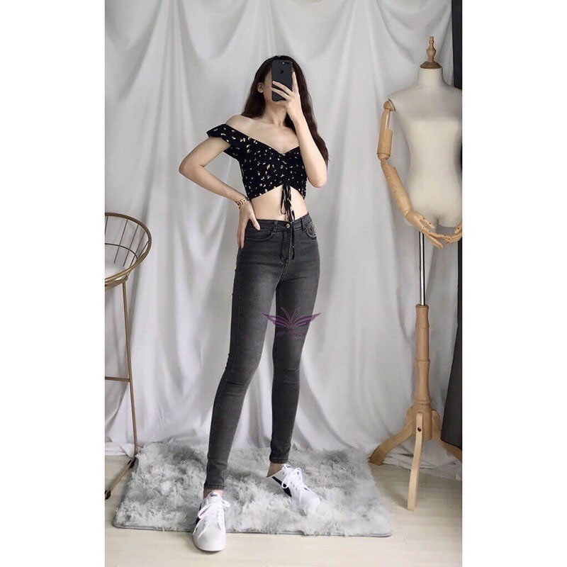 Quần Jean Nữ SOfM WEAR Lưng Cao Siêu Co Giãn (Có Túi Trước) | BigBuy360 - bigbuy360.vn